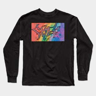 LIVE FREE Graffiti Pride (Design 2) Long Sleeve T-Shirt